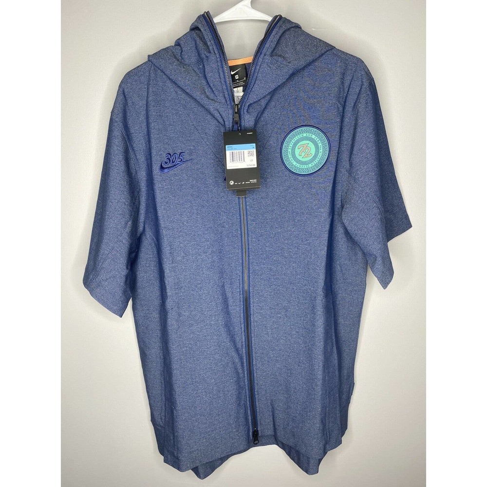Nike Mens Jacket Miami 305 Dolphins 1972 Sz Medium